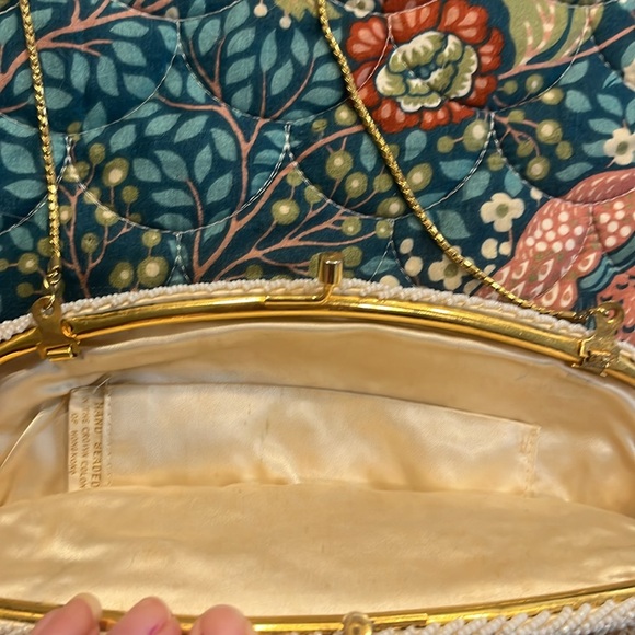 Vintage beaded evening bag - Picture 7 of 9